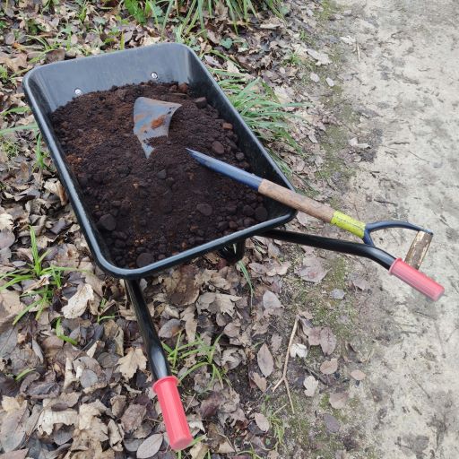 Coffee wheel barrow